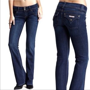 Hudson Jeans boot cut Flap decor pocket